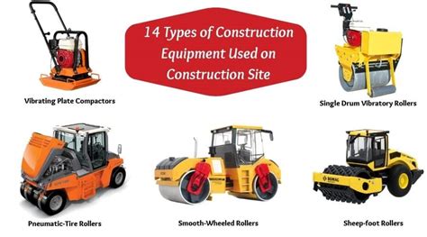 types soil compaction equipment